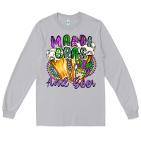 Moon Dust mardi gras and beer Long Sleeve Tee - CowGirlArtShop