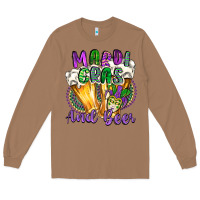 Toasted Coconut mardi gras and beer Long Sleeve Tee - CowGirlArtShop