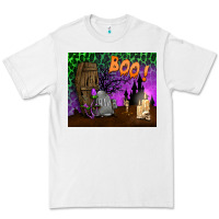 White boo mousepad Premium Tee - BundleAndBundleShop