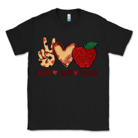 Black Peace Love Teach Classic Tee - Bettercallsaul