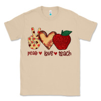 Mushroom Peace Love Teach Classic Tee - Bettercallsaul