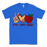 True Royal Peace Love Teach Classic Tee - Bettercallsaul