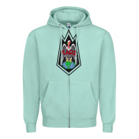 Seafoam classic kaos   global domination Zipper Hoodie - tuanDangUi
