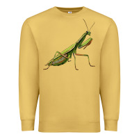 Antique Gold mantis Premium Sweatshirt - LillyAllenDesigns