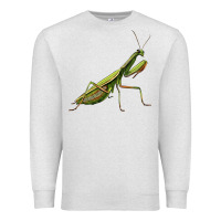 Oatmeal Heather mantis Premium Sweatshirt - LillyAllenDesigns