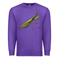Purple mantis Premium Sweatshirt - LillyAllenDesigns