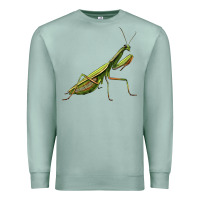 Seafoam mantis Premium Sweatshirt - LillyAllenDesigns