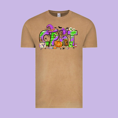 Halloween Cpht Pharmacy Technician Vintage Tee Designed By Texasbilliewilder