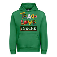Emerald teach love inspire Urban Hoodie - BarkalooDesign