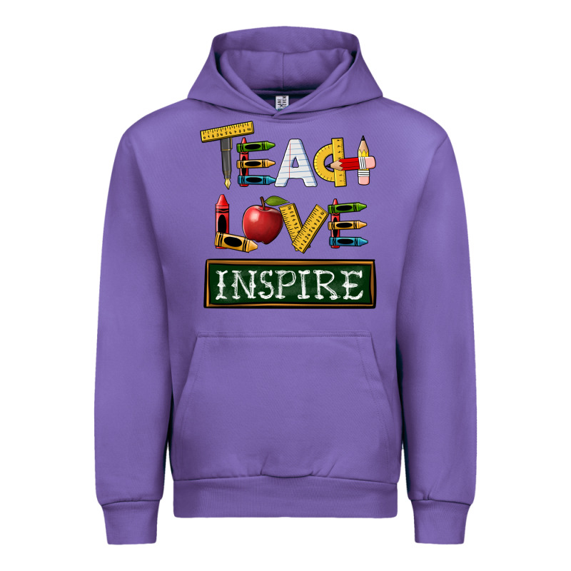 Teach Love Inspire Urban Hoodie by BarkalooDesign | Teevron