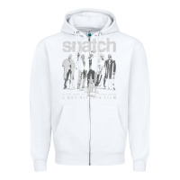White snatch Zipper Hoodie - tuanDangUi