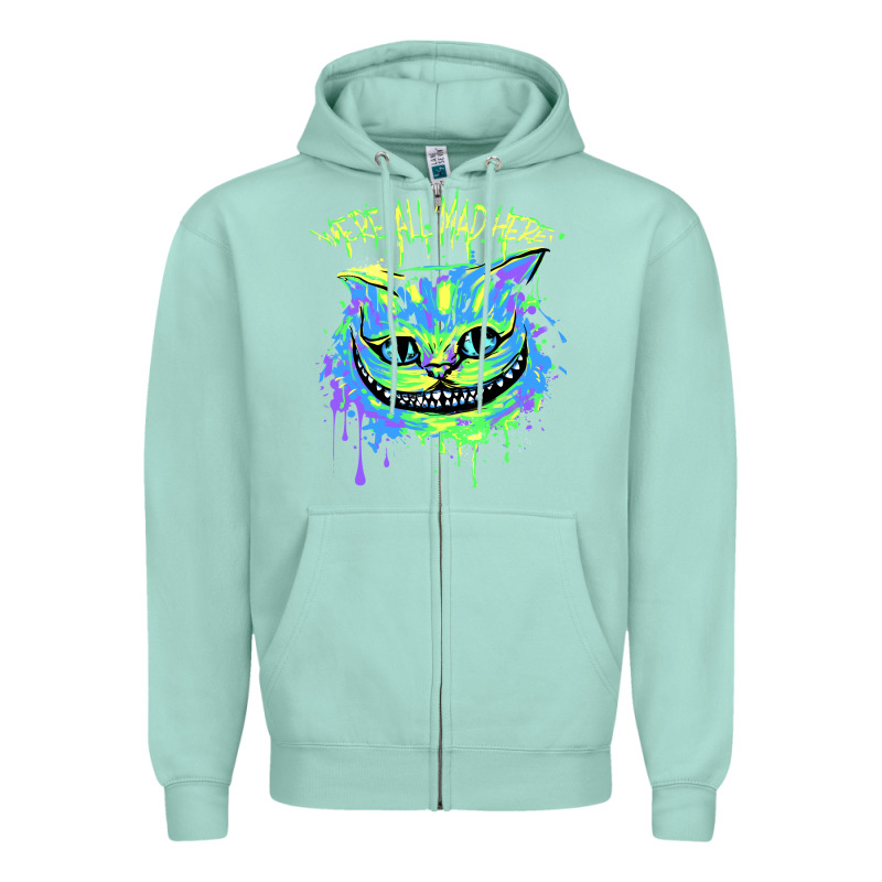 Colorul Chesire Zipper Hoodie by tuanDangUi | Teevron