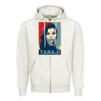 Oatmeal Heather taraji p henson hope Zipper Hoodie - tuanDangUi