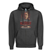 Charcoal Heather misery Zipper Hoodie - tuanDangUi