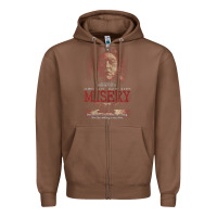 Chestnut misery Zipper Hoodie - tuanDangUi