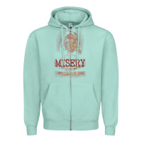 Seafoam misery Zipper Hoodie - tuanDangUi