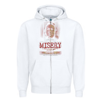 White misery Zipper Hoodie - tuanDangUi