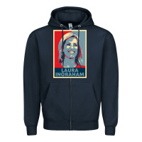 Navy laura ingraham hope Zipper Hoodie - tuanDangUi
