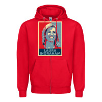 Red laura ingraham hope Zipper Hoodie - tuanDangUi