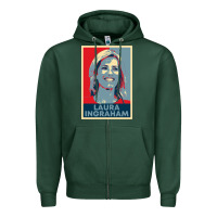 Sports Green laura ingraham hope Zipper Hoodie - tuanDangUi