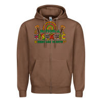 Chestnut national hispanic heritage month Zipper Hoodie - BundleAndBundleShop