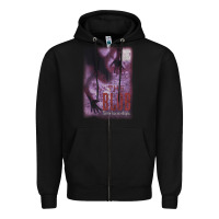 Black the blob Zipper Hoodie - tuanDangUi