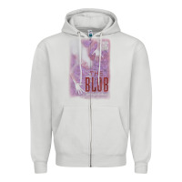 Dove Grey the blob Zipper Hoodie - tuanDangUi