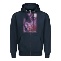 Navy the blob Zipper Hoodie - tuanDangUi