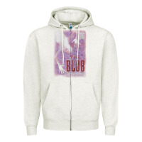 Oatmeal Heather the blob Zipper Hoodie - tuanDangUi