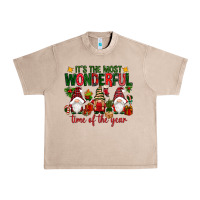 French Oak It's the most wonderful time of the year Urban Heavy Tee - NancyCooperArtShop