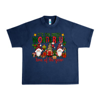 Navy It's the most wonderful time of the year Urban Heavy Tee - NancyCooperArtShop