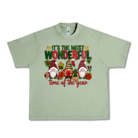Oil Green It's the most wonderful time of the year Urban Heavy Tee - NancyCooperArtShop