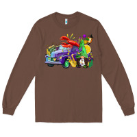 Mardi Gras Gnome On The Truck Long Sleeve Tee | Teevron