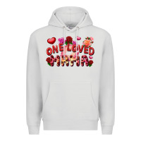 Dove Grey One loved mama Premium Hoodie - FaDigitalArtStudio