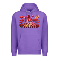 Purple One loved mama Premium Hoodie - FaDigitalArtStudio