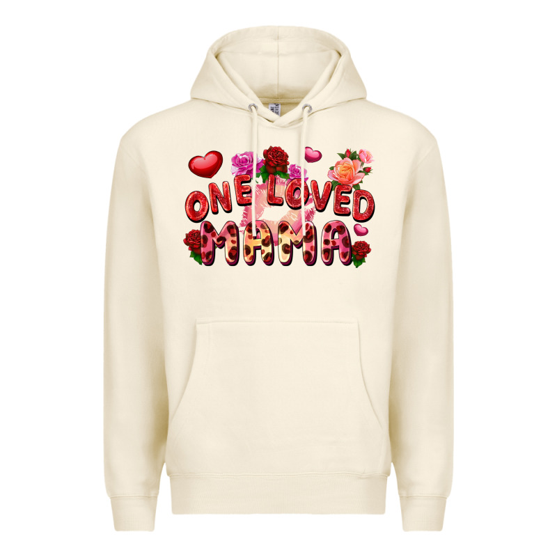 One Loved Mama Premium Hoodie by FaDigitalArtStudio | Teevron