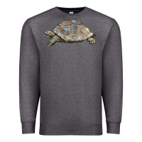 Charcoal Heather Tortoise Illustrations Premium Sweatshirt - LillyAllenDesigns