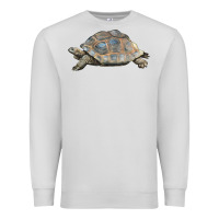 Dove Grey Tortoise Illustrations Premium Sweatshirt - LillyAllenDesigns