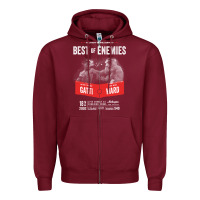 Burgundy arturo gatti vs micky ward boxing shirt Zipper Hoodie - tuanDangUi