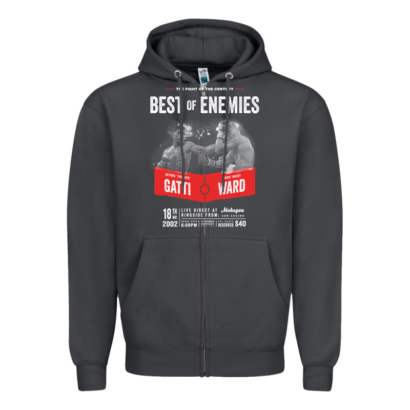 Arturo Gatti Vs Micky Ward Boxing Shirt Zipper Hoodie by tuanDangUi | Teevron