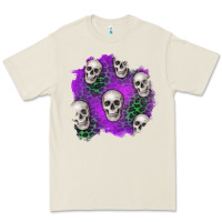 Bone halloween patch 2 Premium Tee - BundleAndBundleShop
