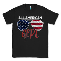 Black All American Girl Classic Tee - Bettercallsaul