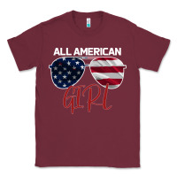 Burgundy All American Girl Classic Tee - Bettercallsaul