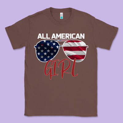 All American Girl Classic Tee Designed By Bettercallsaul