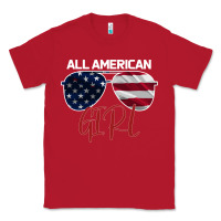 Red All American Girl Classic Tee - Bettercallsaul