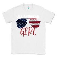 White All American Girl Classic Tee - Bettercallsaul