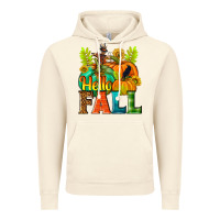 Vintage Artic Hello Fall Vintage Hoodie - NancyCooperArtShop