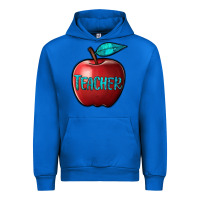 Cobalt apple teacher Urban Hoodie - BarkalooDesign