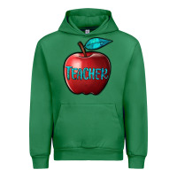 Emerald apple teacher Urban Hoodie - BarkalooDesign