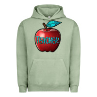 Pigment Oil Green apple teacher Urban Hoodie - BarkalooDesign